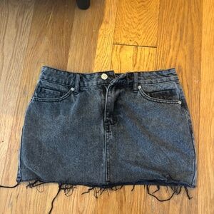 Edikted jean mini skirt